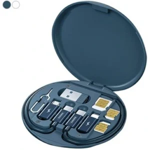 کابل شارژ سریع دیتا پلاس مدل Data Cable Set 60W طول ۲۹ سانتیمتر