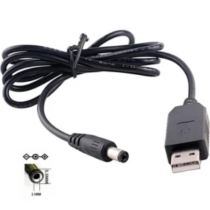 کابل افزاینده ولتاژ USB به ۱۲ ولت