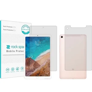 محافظ صفحه نمایش شفاف راک اسپیس مدل Hygel مناسب برای تبلت شیائومی Mi Pad 4 Plus به همراه محافظ پشت تبلت