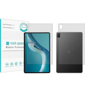 محافظ صفحه نمایش شفاف راک اسپیس مدل HyGEL مناسب برای تبلت هوآوی matepad Pro 12.6 به همراه محافظ پشت تبلت