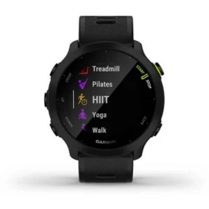 ساعت هوشمند گارمین Forerunner 55 با بدنه پلیمر و بند سیلیکونی